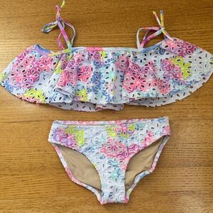 Floral Eyelet Bikini by Shade Critters